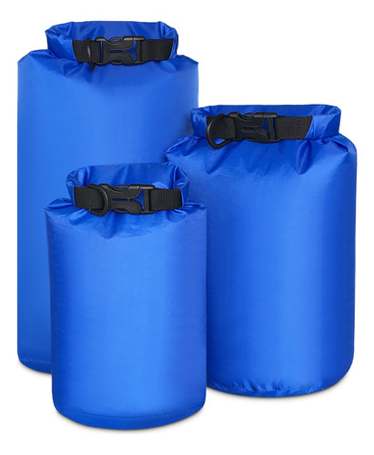 Pack.bolsas Impermeables 2l+4l+8l Ultraligeras Para Campin