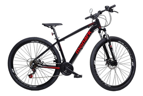 Bicicleta Mtb Monark Aro 29 Shimano Preta