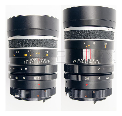 Tele Hanimar 135mm F2.8 Adapt T2 Olympus Om-1 Tapas Parasol (Usado)