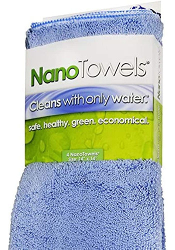 Los Paños De Limpieza Nano Towels Limpian Solo Con Agua: Eli