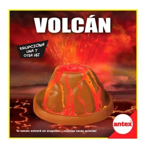 Volcan Erupciona Una Y Otra Vez Antex Lloretoys