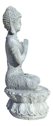 Escultura De Hormigón Buda Meditando Kalix Gardens 50x30 Zen