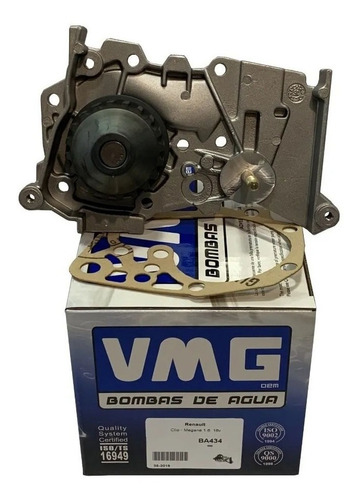 Bomba De Agua Vmg P/ Renault Scenic 1.6 16v K4m