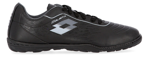 Botines Fútbol Lotto Solista 1024 Tf Hombre En Negro | Dexte