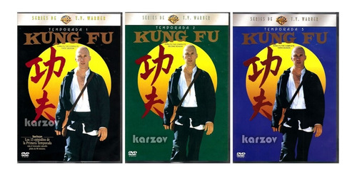 Kung Fu Serie Completa Temporadas 1 2 3 Dvd