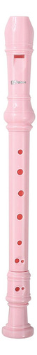 2 Flauta Dulce Soprano Alemana 8 6 Agujero C Rosa 8 Hoyos