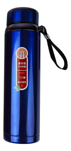 Botella De Agua Aislante De Acero Inoxidable De 1000 Ml Para