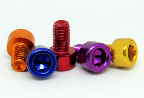Tornillo De Aluminio M6x10