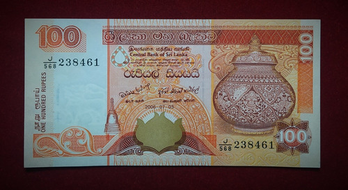Billete 100 Rupias Sri Lanka 2006 Pick 111 E