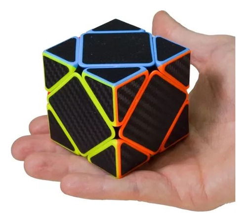 Cubo Rubik Skewb Fibra De Carbono Moyu Speedcube Original
