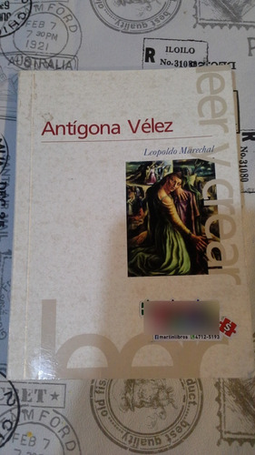 Libro Antigona Velez - Colihue