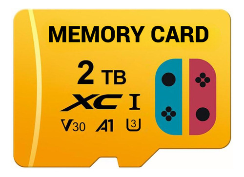 Memoria Sd U3 2tb A2 V30 4k De Alta Velocidad Para Nintendo