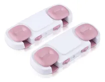 Comprar Bloqueo Reforzado Con Botón De Seguridad Para Bebés Niños Color Blanco