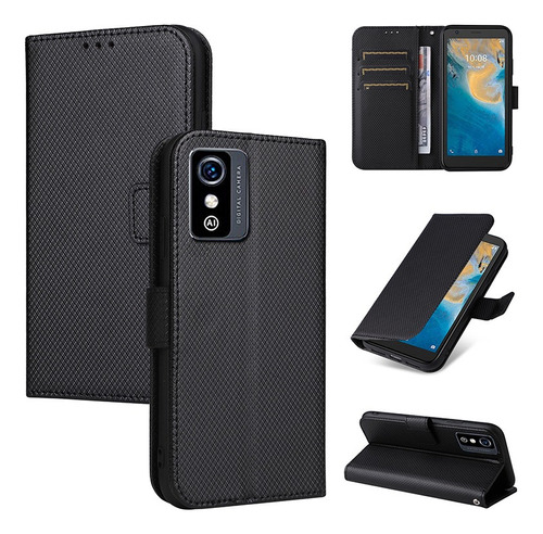 Funda De Texturizada For Zte Blade L9 Lujoso Rígido Flip