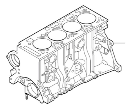 Block Compatible Ford 4000 Td 2.8 En Kerze Repuestos