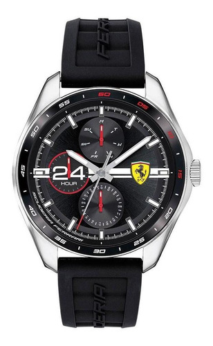 Imagen 2 de 5 de Reloj Ferrari Caballero Set Color Negro 0870045 - S007