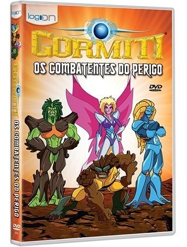Gormiti - Os Quatro Elementos - Dvd + Brinde Boneco + Card