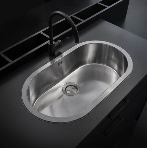 Imagen 2 de 6 de Johnson Curve Pileta Bacha De Cocina Simple Acero 304 Si77a