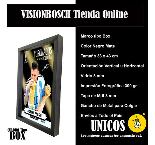 Cuadro Messi Tapa Revista Time