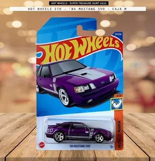 Hot Wheels Super Treasure Hunt - '84 Mustang Sv0