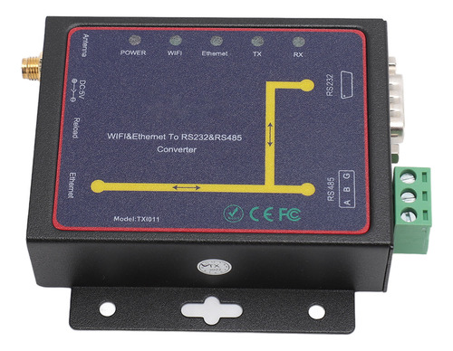 Convertidor Wifi A Rs232, Dispositivo Serie, Servidor Rj45 E