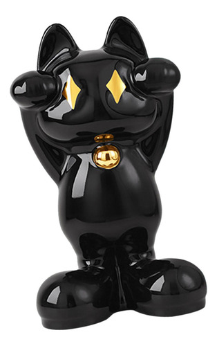 Estatua De Gato De La Fortuna, Decoración De Mesa, Artesanía
