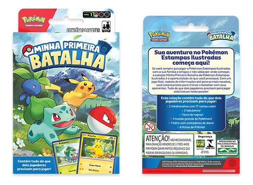 Deck Pokémon Minha Primeira Batalha - Copag