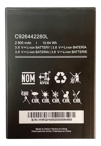 Pattaya Nueva Batería De Reemplazo C926442280l Compatible Co