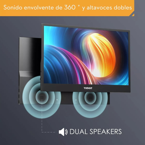 Monitor Yodoit Ptm15 15.6 Full Hd Hdmi Negro