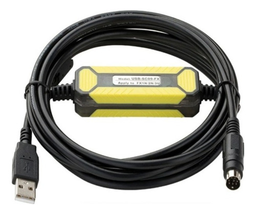 Cable De Programación Plc Delta Dvp Rs232 Usbacab230