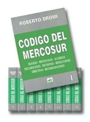 Livro Codigo Del Mercosur - Tomo 8 - Roberto Dromi [1997]