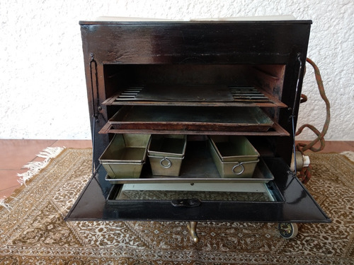 Antiguo Horno Funcionando De Colección Marca Ideal