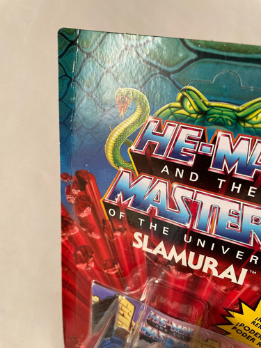 Slamurai Motu Origins Retro Play Mattel Wave 13 Card Arrugad (Usado)