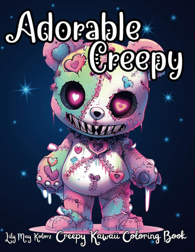 Libro: Adorable Creepy Coloring Book With Spooky Gothic Cute