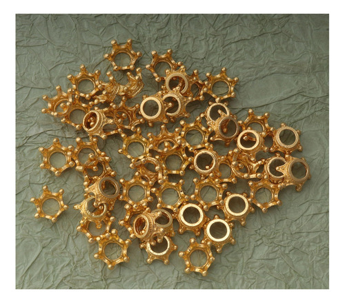 Conector De Pulsera Ruwado Con Cuentas Espaciadoras 3d En Fo
