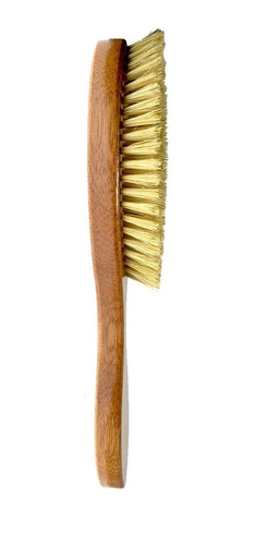 Imagen 5 de 5 de Cepillo Romero ® Genuino Para Cabello 21cms Con Cerda Natural Genuina De Jabali Y Mango De Madera Envio Gratis