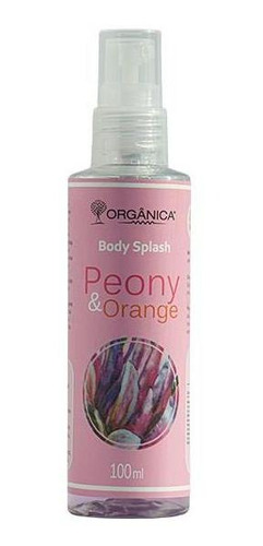 Body Splash Vegano Loção Realçadora De Perfume Peony - Org