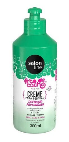 Creme Para Pentear Tô De Cacho Salon Line Definição Prolonga