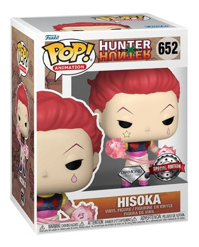 Imagen 1 de 1 de Funko Pop Hisoka - Hunter X Hunter (special Edition)