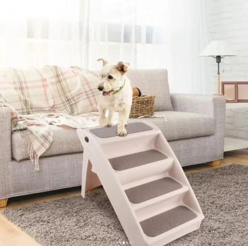 Escalera Plegable 4 Pisos Para Mascotas De Alta Resistencia
