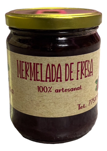 Merledada De Fresa Artesanal 100% Natural