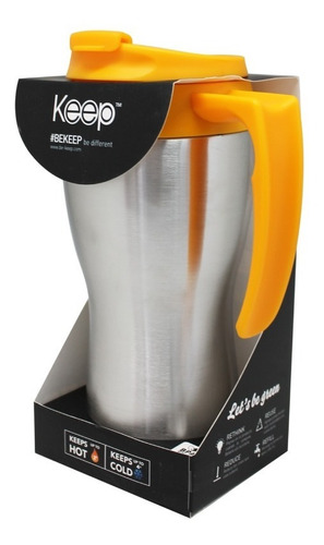 Mug Keep En Caja 470ml Para Frío Y Calor Universo Binario