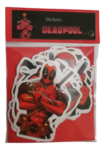 Deadpool Stickers Calcomanias 35 Unidades 