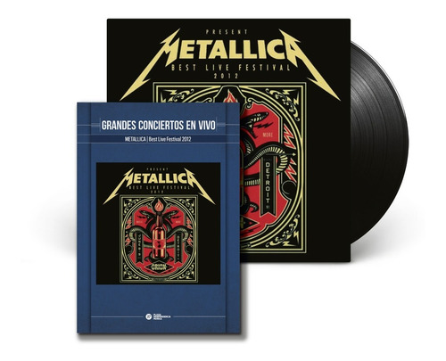 Imagen 3 de 3 de Vinilo Metallica - Best Live Festival Detroit
