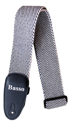 Correa Basso Ex04 Vintage Tweed Blanco Negro Guitarra Bajo 