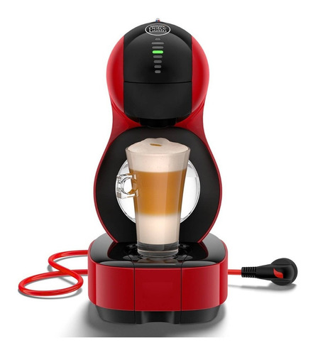 Cafetera Nescafé Dolce Gusto Lumio automática roja para cápsulas monodosis 230V