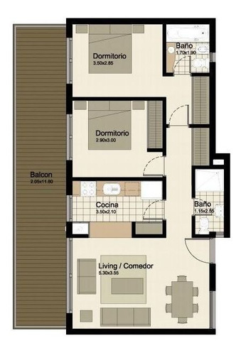 Imagen 12 de 12 de Departamento En Venta En Los Polvorines