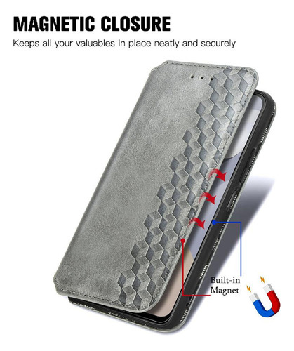 Funda For Zte A54 Funda De Cuero Con Diseño De Moda