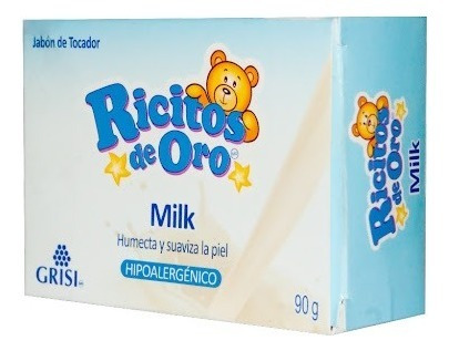 Imagen 1 de 1 de Jabon Ricitos De Oro 90gr Para Bebes Pack 2und