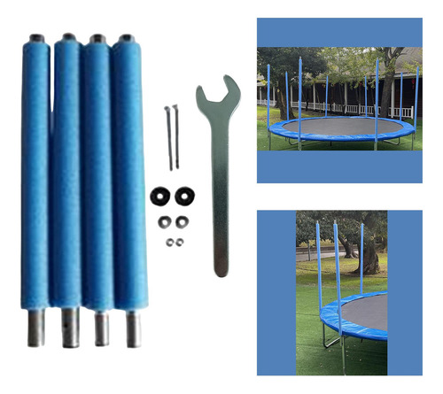 / Juego De Recinto De Seguridad De Trampolín Duradero 1,96m